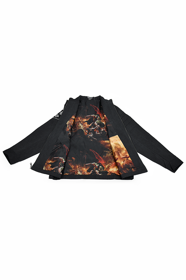 DOOM: The Dark Ages Slayer Moto Jacket - Image 17