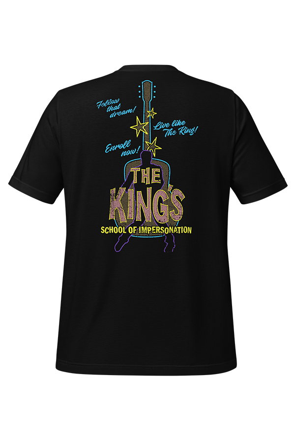 Fallout New Vegas The Kings School of Impersonation Tee - Image 3