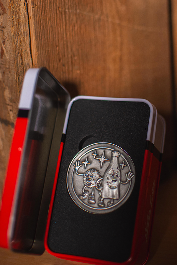 Fallout Nuka-Cola Coin Mini Fridge Tin - Image 3