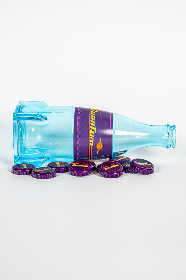 Fallout Nuka-Cola Quantum Glass Bottle & Caps - Image 4