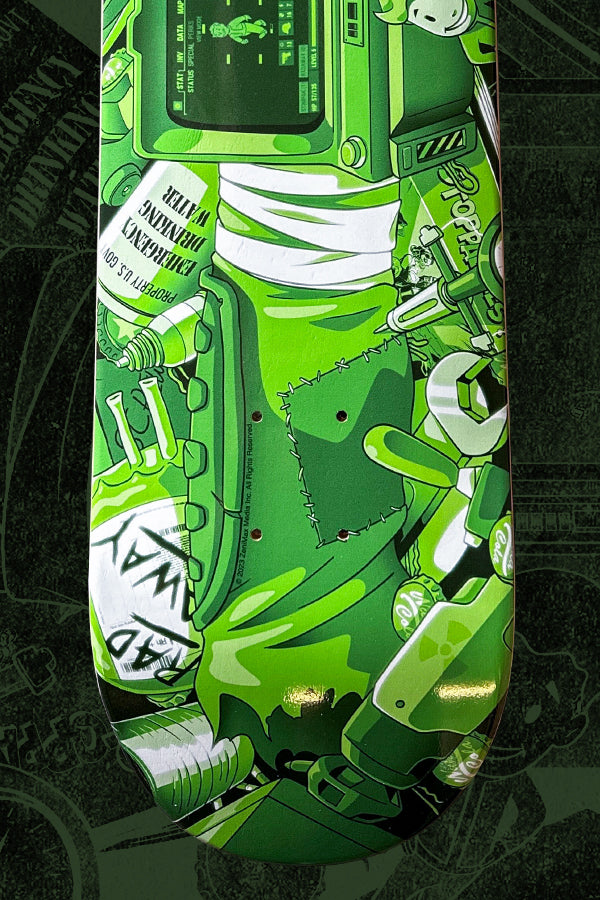 Fallout Wasteland Inventory Skate Deck Pip Variant - Image 4