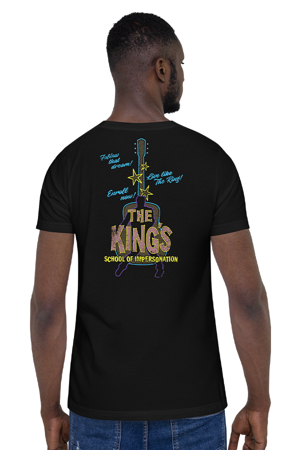 Fallout New Vegas The Kings School of Impersonation Tee - Image 5