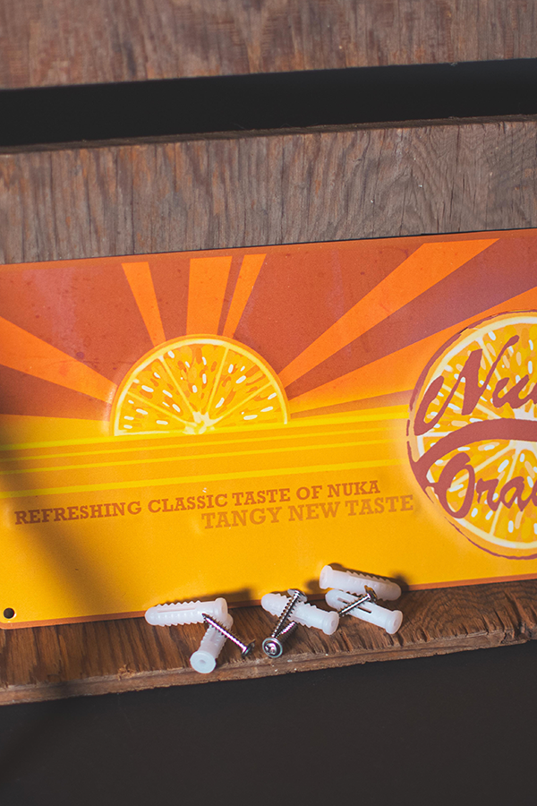 Fallout Nuka Orange Tin Sign - Image 5
