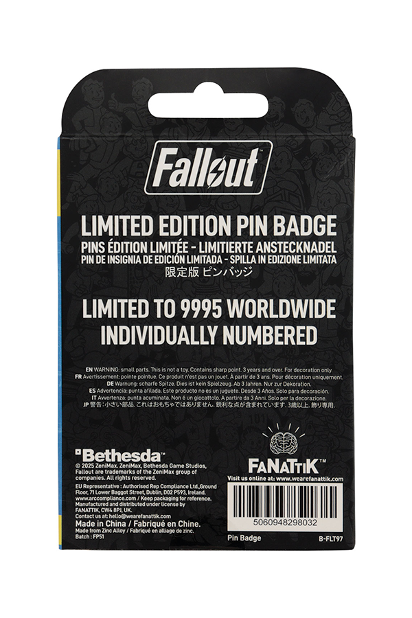 Fallout Limited Edition Charisma Boy Pin Badge - Image 5