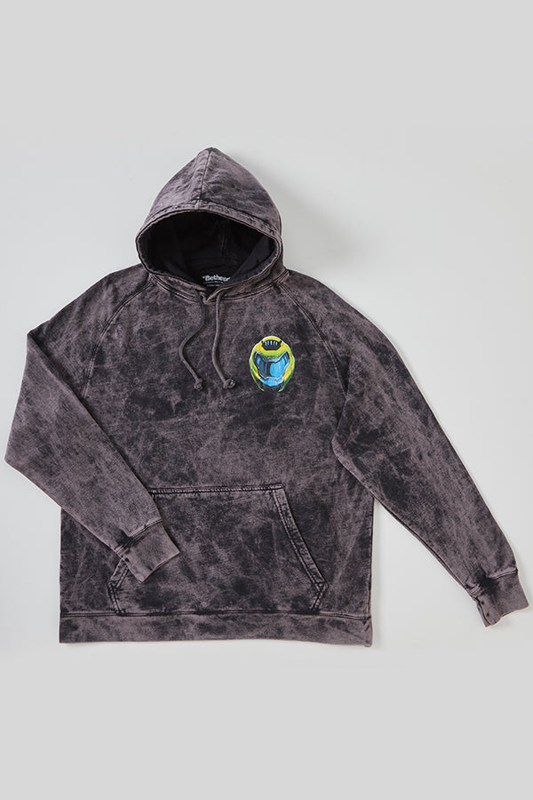Mighty DOOM Time to Dye Hoodie - Image 6