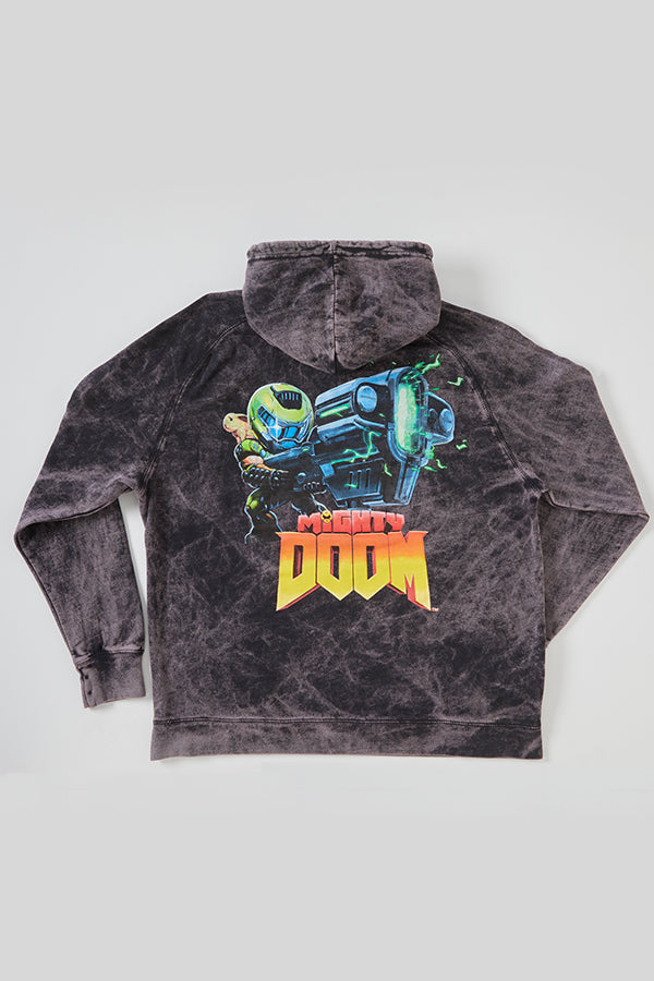 Mighty DOOM Time to Dye Hoodie - Image 7