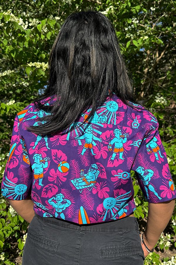 Fallout Vault Boy Summer Aloha Shirt - Image 7