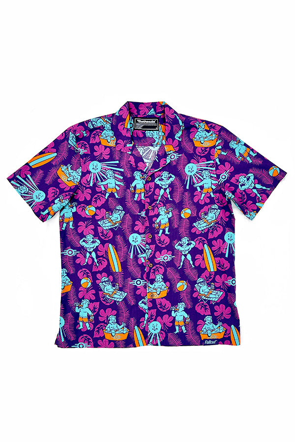 Fallout Vault Boy Summer Aloha Shirt - Image 9