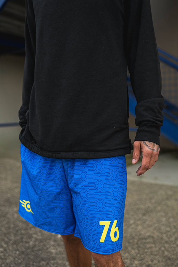 Fallout Vault 76 Athletic Shorts - Image 4