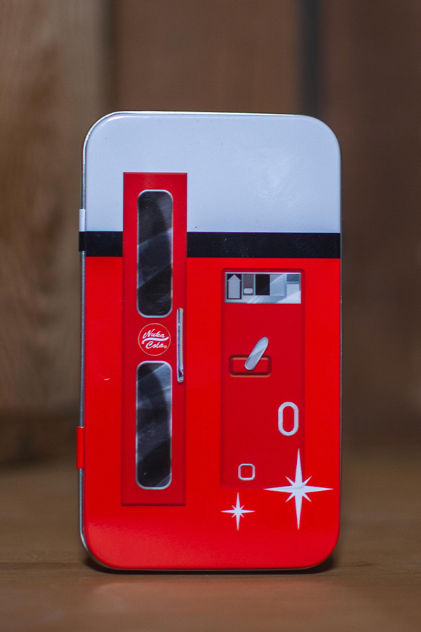 Fallout Nuka-Cola Coin Mini Fridge Tin - Image 9